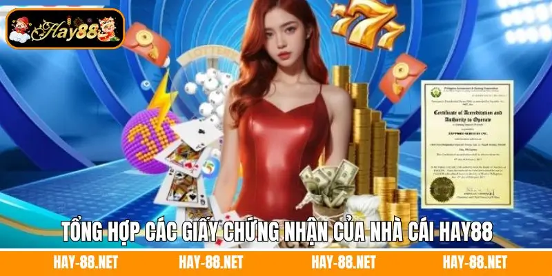 Trang chủ 23 Tổng hợp các giấy chứng nhận nhà cái Hay88